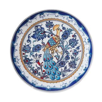 Seraturq-Turkish-Iznik-Ceramic-Wall-Plate-G
